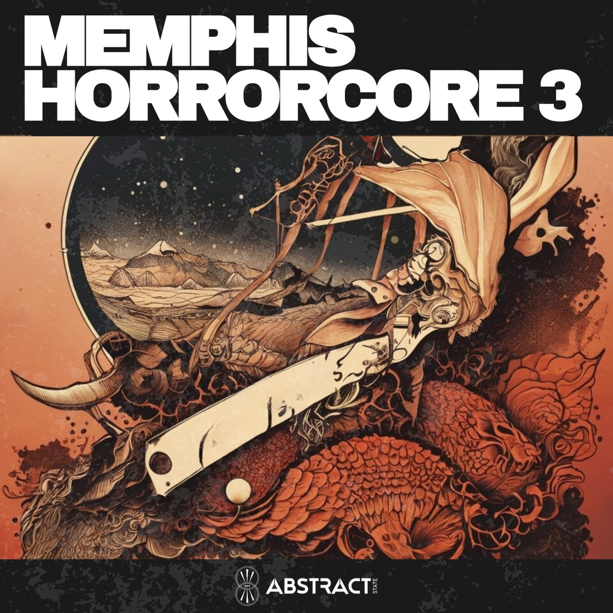 Abstract State - Memphis Horrorcore 3 Sample Pack Art Cover