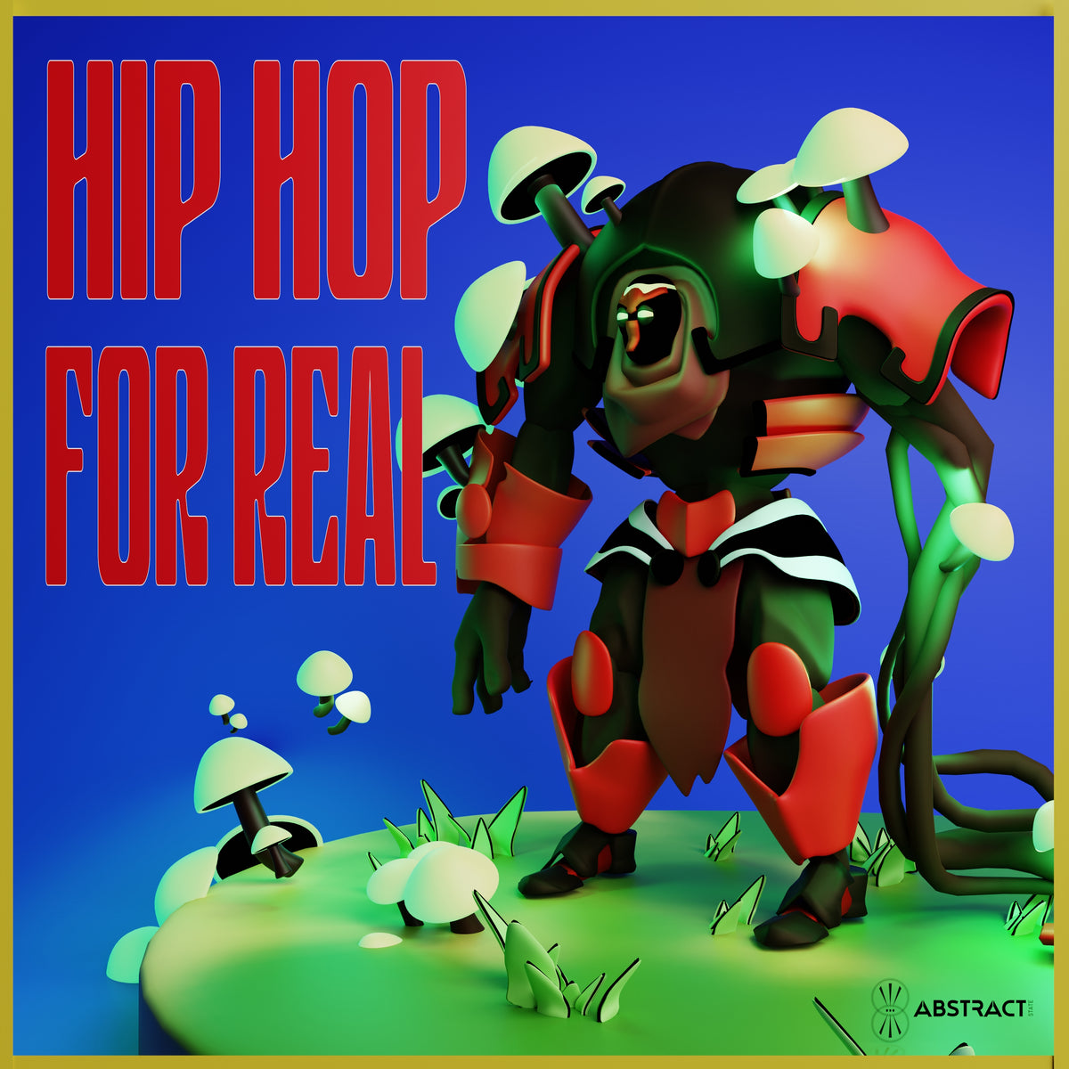 HIP HOP FOR REAL Sample Pack Art Cover