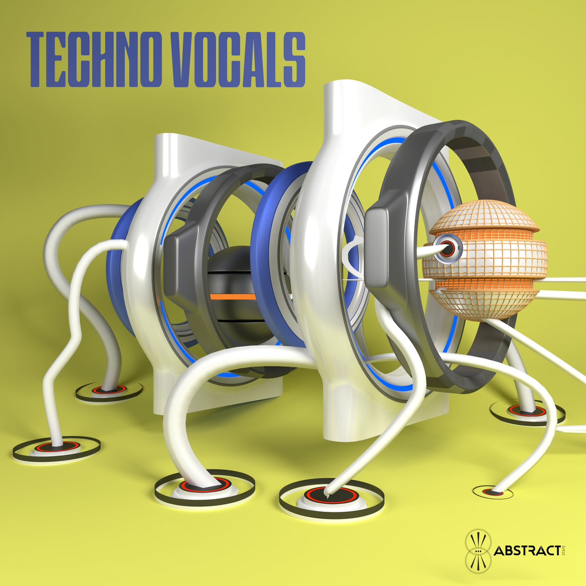 TECHNO VOCALS Sample Pack Art Cover