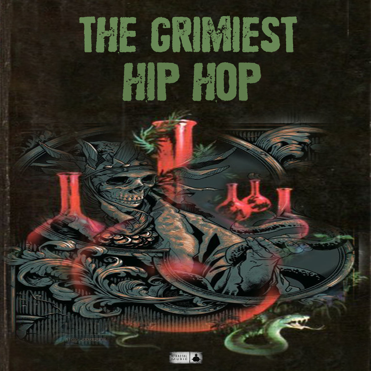 THE GRIMIEST HIP HOP Sample Pack Art Cover